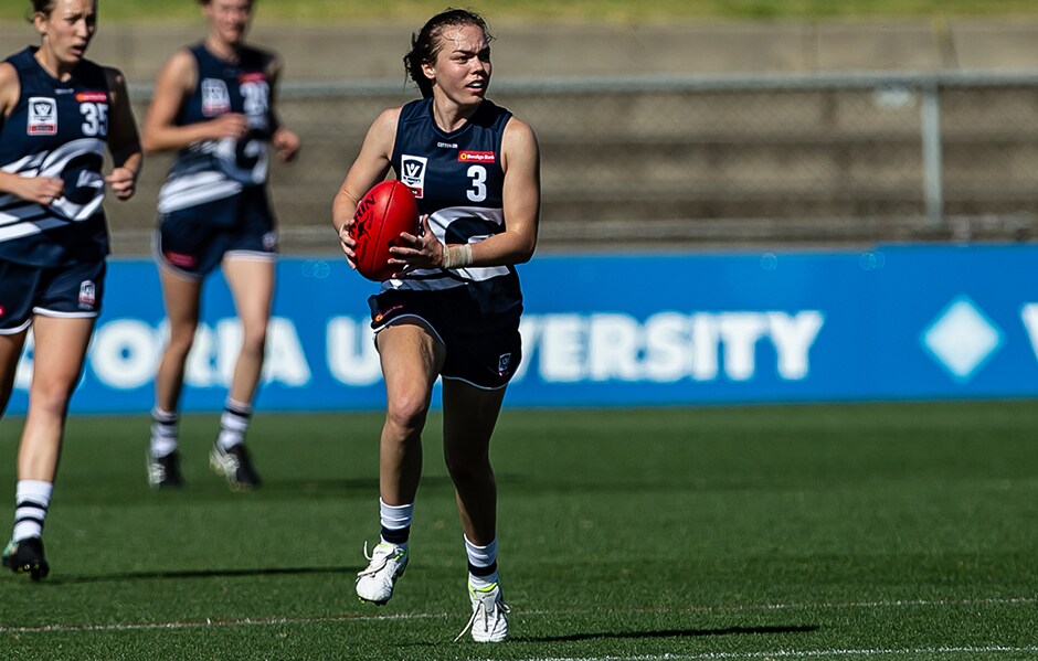 2019_03_14_Burchell_HERO.jpg Hannah Burchell will make her AFLW debut against the Giants on Friday night. - Geelong Cats,Hannah Burchell,Aasta O'Connor,Sophie Van De Heuvel